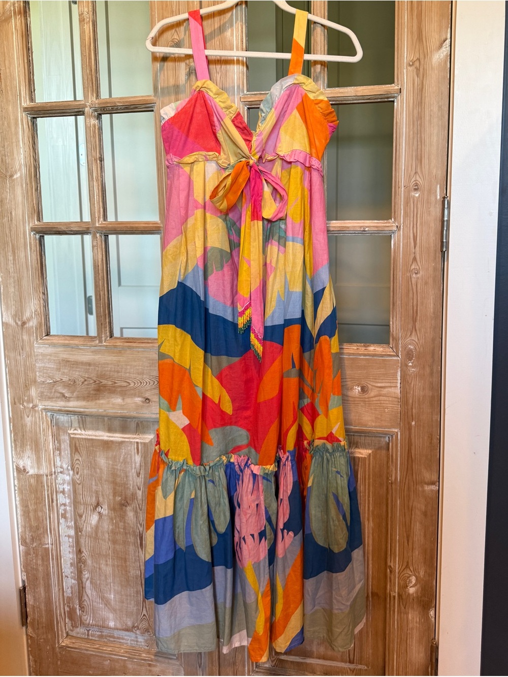 Farm Rio Tropical Sunset Maxi Dress